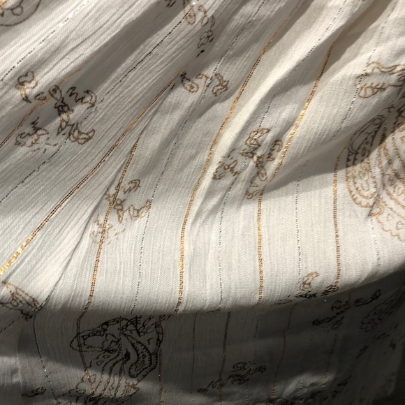 Elegant Cream Maxi Dress - Picture 13 of 16